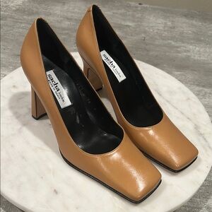 Sacha London Women's Tan Leather Heels size 6B